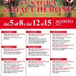 Maccherone pasta festival