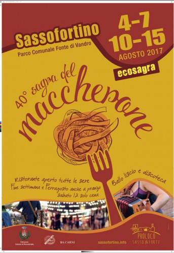 Poster of Sagra del Maccherone in Sassofortino