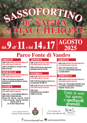 Maccherone pasta festival
