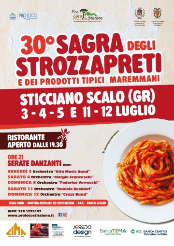 Strozzapreti pasta and Maremma traditional products festival