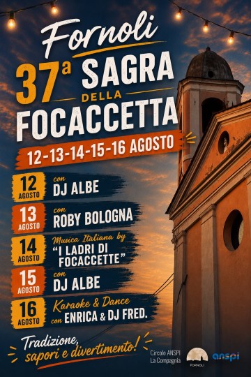 Focaccette bread festival